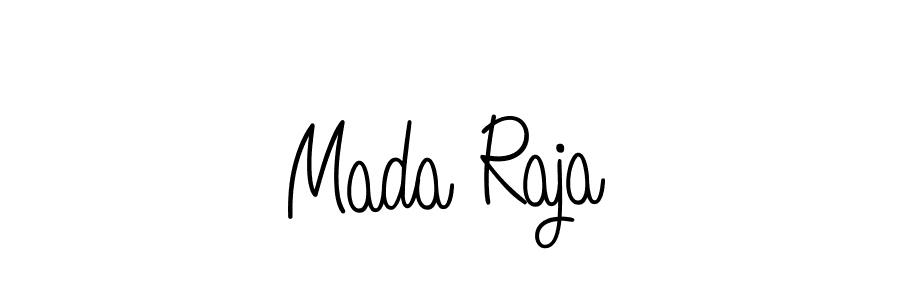 How to Draw Mada Raja signature style? Angelique-Rose-font-FFP is a latest design signature styles for name Mada Raja. Mada Raja signature style 5 images and pictures png