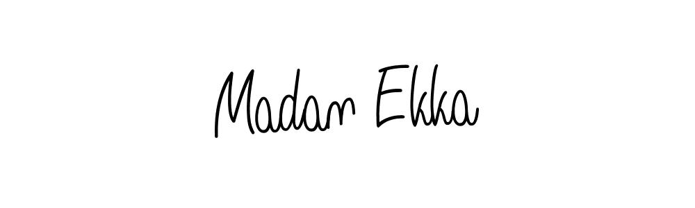 Check out images of Autograph of Madan Ekka name. Actor Madan Ekka Signature Style. Angelique-Rose-font-FFP is a professional sign style online. Madan Ekka signature style 5 images and pictures png