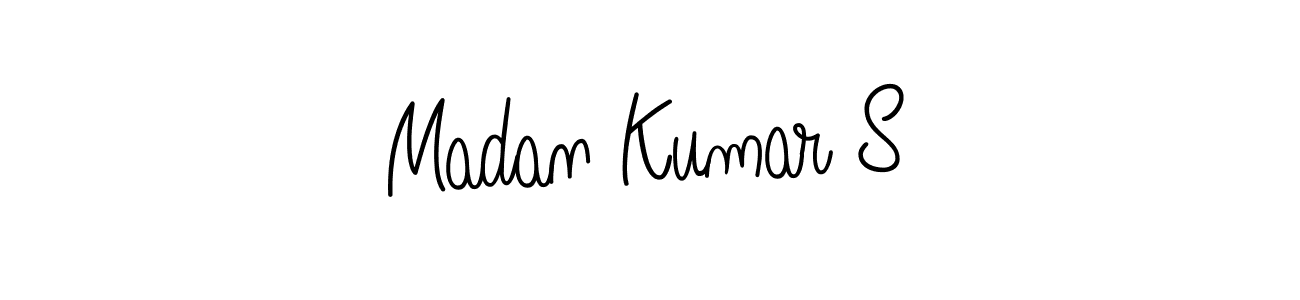 Best and Professional Signature Style for Madan Kumar S. Angelique-Rose-font-FFP Best Signature Style Collection. Madan Kumar S signature style 5 images and pictures png