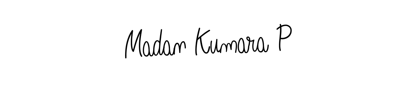 How to Draw Madan Kumara P signature style? Angelique-Rose-font-FFP is a latest design signature styles for name Madan Kumara P. Madan Kumara P signature style 5 images and pictures png
