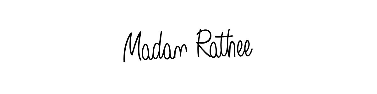 Here are the top 10 professional signature styles for the name Madan Rathee. These are the best autograph styles you can use for your name. Madan Rathee signature style 5 images and pictures png
