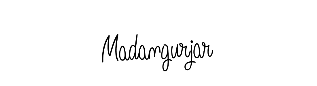 Design your own signature with our free online signature maker. With this signature software, you can create a handwritten (Angelique-Rose-font-FFP) signature for name Madangurjar. Madangurjar signature style 5 images and pictures png