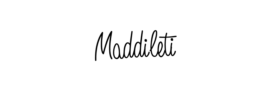 Maddileti stylish signature style. Best Handwritten Sign (Angelique-Rose-font-FFP) for my name. Handwritten Signature Collection Ideas for my name Maddileti. Maddileti signature style 5 images and pictures png