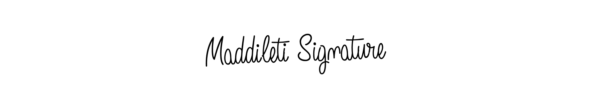 The best way (Angelique-Rose-font-FFP) to make a short signature is to pick only two or three words in your name. The name Maddileti Signature include a total of six letters. For converting this name. Maddileti Signature signature style 5 images and pictures png