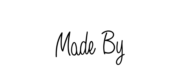 It looks lik you need a new signature style for name Made By. Design unique handwritten (Angelique-Rose-font-FFP) signature with our free signature maker in just a few clicks. Made By signature style 5 images and pictures png