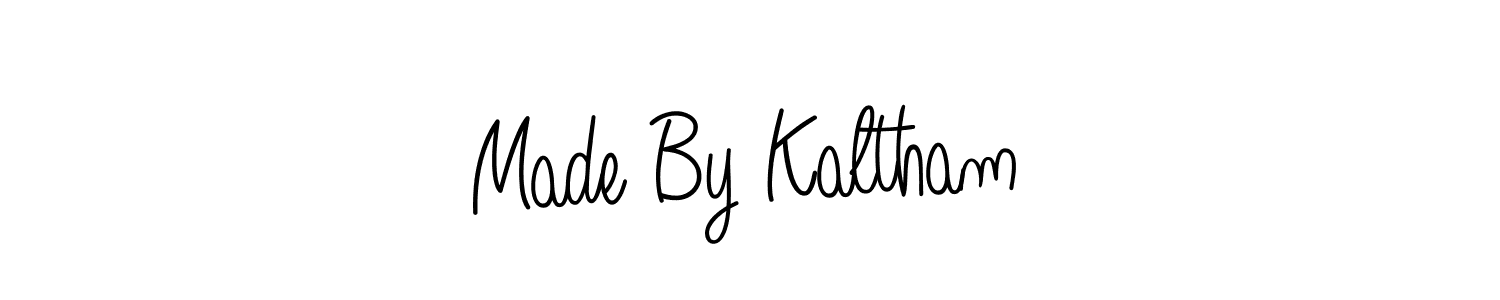 Also we have Made By Kaltham name is the best signature style. Create professional handwritten signature collection using Angelique-Rose-font-FFP autograph style. Made By Kaltham signature style 5 images and pictures png