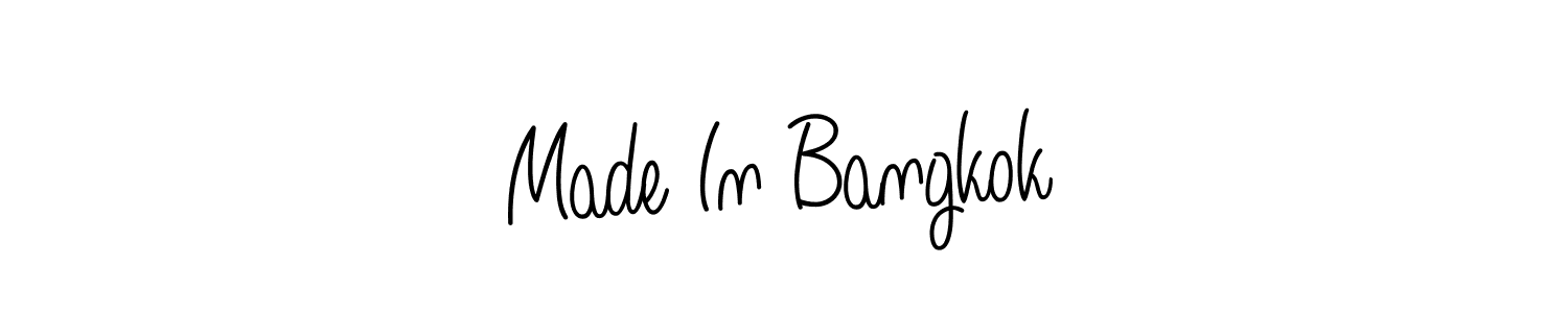 Best and Professional Signature Style for Made In Bangkok. Angelique-Rose-font-FFP Best Signature Style Collection. Made In Bangkok signature style 5 images and pictures png