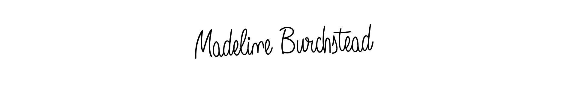 Design your own signature with our free online signature maker. With this signature software, you can create a handwritten (Angelique-Rose-font-FFP) signature for name Madeline Burchstead. Madeline Burchstead signature style 5 images and pictures png