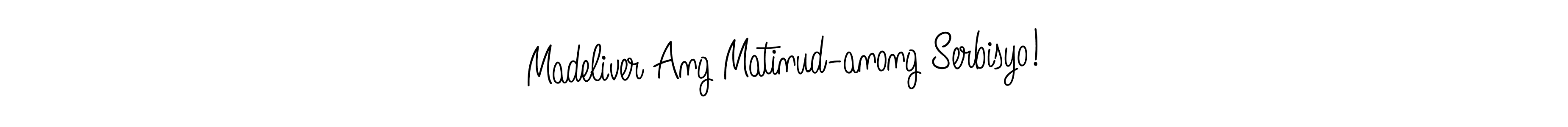 if you are searching for the best signature style for your name Madeliver Ang Matinud-anong Serbisyo!. so please give up your signature search. here we have designed multiple signature styles  using Angelique-Rose-font-FFP. Madeliver Ang Matinud-anong Serbisyo! signature style 5 images and pictures png