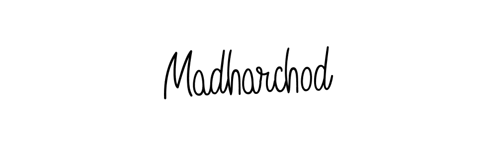 The best way (Angelique-Rose-font-FFP) to make a short signature is to pick only two or three words in your name. The name Madharchod include a total of six letters. For converting this name. Madharchod signature style 5 images and pictures png