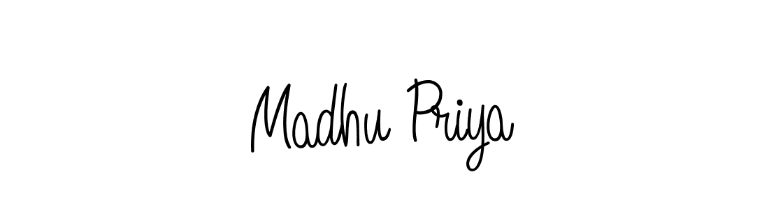 Also we have Madhu Priya name is the best signature style. Create professional handwritten signature collection using Angelique-Rose-font-FFP autograph style. Madhu Priya signature style 5 images and pictures png