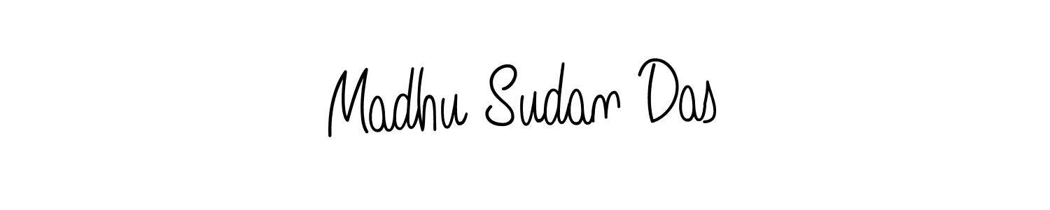 How to make Madhu Sudan Das name signature. Use Angelique-Rose-font-FFP style for creating short signs online. This is the latest handwritten sign. Madhu Sudan Das signature style 5 images and pictures png