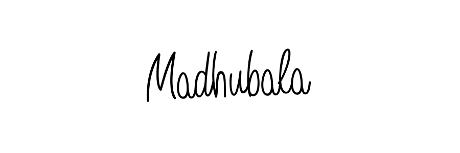 if you are searching for the best signature style for your name Madhubala. so please give up your signature search. here we have designed multiple signature styles  using Angelique-Rose-font-FFP. Madhubala signature style 5 images and pictures png