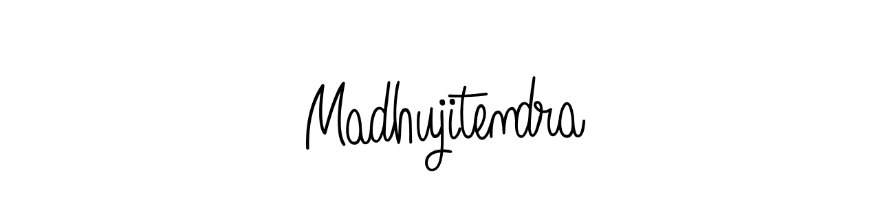Make a beautiful signature design for name Madhujitendra. Use this online signature maker to create a handwritten signature for free. Madhujitendra signature style 5 images and pictures png