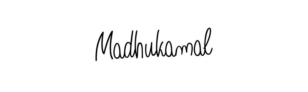 How to make Madhukamal signature? Angelique-Rose-font-FFP is a professional autograph style. Create handwritten signature for Madhukamal name. Madhukamal signature style 5 images and pictures png