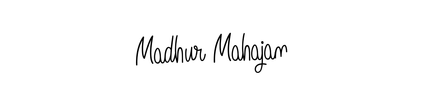 Best and Professional Signature Style for Madhur Mahajan. Angelique-Rose-font-FFP Best Signature Style Collection. Madhur Mahajan signature style 5 images and pictures png