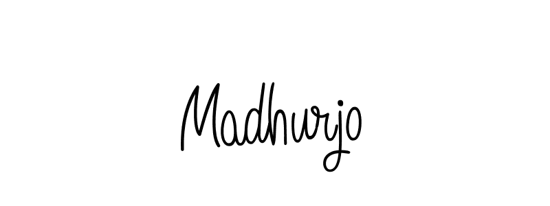 How to make Madhurjo signature? Angelique-Rose-font-FFP is a professional autograph style. Create handwritten signature for Madhurjo name. Madhurjo signature style 5 images and pictures png