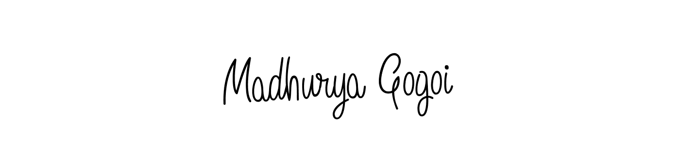 Here are the top 10 professional signature styles for the name Madhurya Gogoi. These are the best autograph styles you can use for your name. Madhurya Gogoi signature style 5 images and pictures png