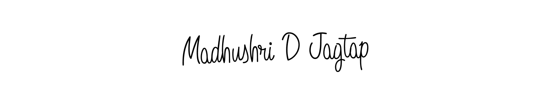 Also You can easily find your signature by using the search form. We will create Madhushri D Jagtap name handwritten signature images for you free of cost using Angelique-Rose-font-FFP sign style. Madhushri D Jagtap signature style 5 images and pictures png