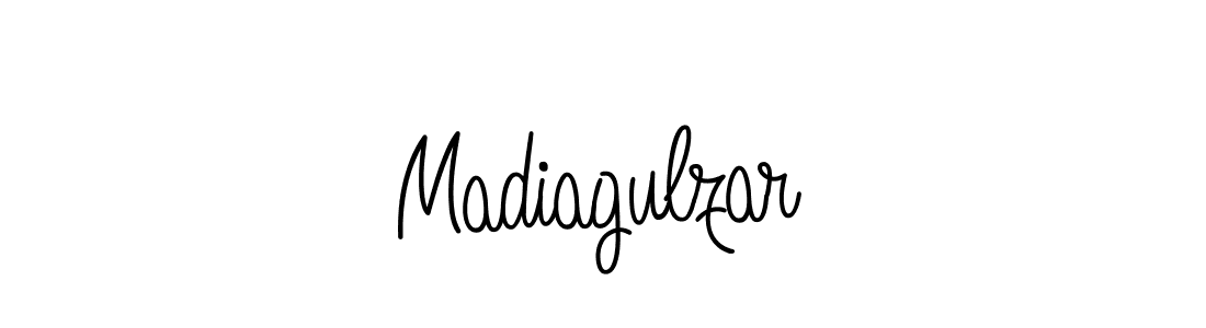 How to make Madiagulzar signature? Angelique-Rose-font-FFP is a professional autograph style. Create handwritten signature for Madiagulzar name. Madiagulzar signature style 5 images and pictures png