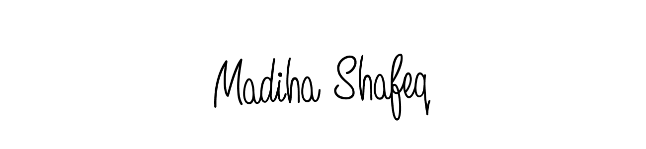 Madiha Shafeq stylish signature style. Best Handwritten Sign (Angelique-Rose-font-FFP) for my name. Handwritten Signature Collection Ideas for my name Madiha Shafeq. Madiha Shafeq signature style 5 images and pictures png