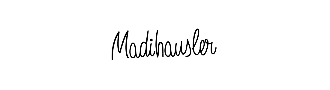 Madihausler stylish signature style. Best Handwritten Sign (Angelique-Rose-font-FFP) for my name. Handwritten Signature Collection Ideas for my name Madihausler. Madihausler signature style 5 images and pictures png