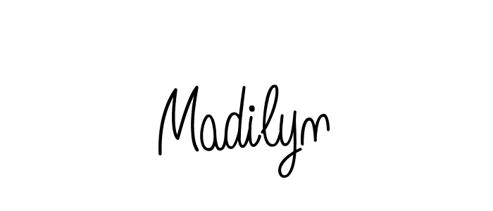 How to Draw Madilyn signature style? Angelique-Rose-font-FFP is a latest design signature styles for name Madilyn. Madilyn signature style 5 images and pictures png