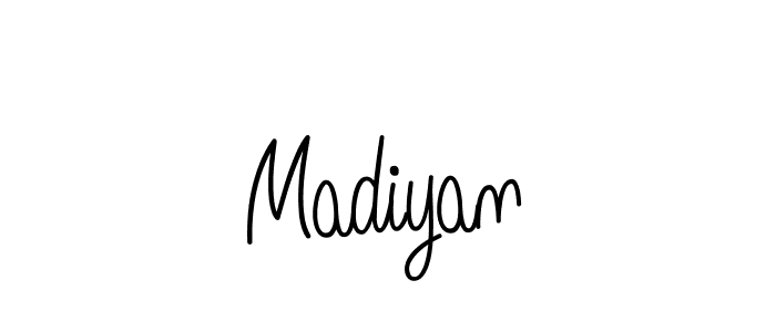 The best way (Angelique-Rose-font-FFP) to make a short signature is to pick only two or three words in your name. The name Madiyan include a total of six letters. For converting this name. Madiyan signature style 5 images and pictures png