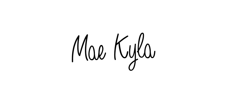 How to Draw Mae Kyla signature style? Angelique-Rose-font-FFP is a latest design signature styles for name Mae Kyla. Mae Kyla signature style 5 images and pictures png