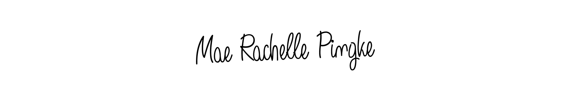 It looks lik you need a new signature style for name Mae Rachelle Pingke. Design unique handwritten (Angelique-Rose-font-FFP) signature with our free signature maker in just a few clicks. Mae Rachelle Pingke signature style 5 images and pictures png