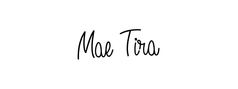 The best way (Angelique-Rose-font-FFP) to make a short signature is to pick only two or three words in your name. The name Mae Tira include a total of six letters. For converting this name. Mae Tira signature style 5 images and pictures png