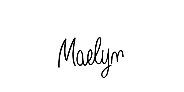 How to Draw Maelyn signature style? Angelique-Rose-font-FFP is a latest design signature styles for name Maelyn. Maelyn signature style 5 images and pictures png