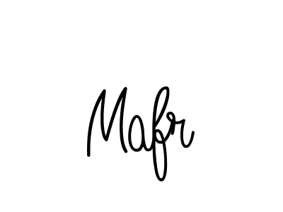 You should practise on your own different ways (Angelique-Rose-font-FFP) to write your name (Mafr) in signature. don't let someone else do it for you. Mafr signature style 5 images and pictures png