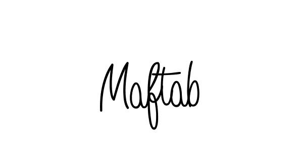 Make a beautiful signature design for name Maftab. Use this online signature maker to create a handwritten signature for free. Maftab signature style 5 images and pictures png