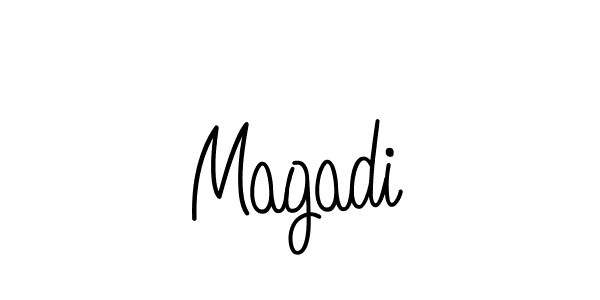 Make a short Magadi signature style. Manage your documents anywhere anytime using Angelique-Rose-font-FFP. Create and add eSignatures, submit forms, share and send files easily. Magadi signature style 5 images and pictures png