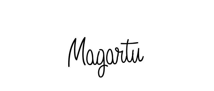 The best way (Angelique-Rose-font-FFP) to make a short signature is to pick only two or three words in your name. The name Magartu include a total of six letters. For converting this name. Magartu signature style 5 images and pictures png