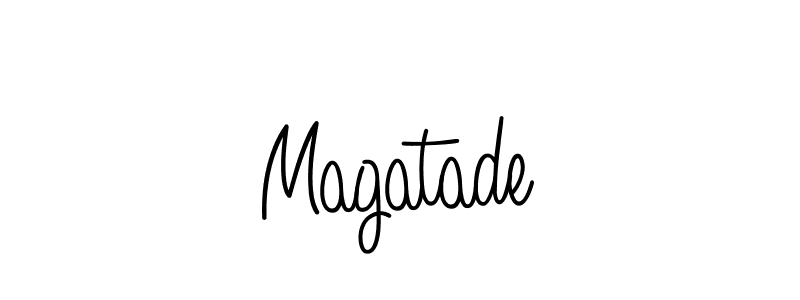 Also we have Magatade name is the best signature style. Create professional handwritten signature collection using Angelique-Rose-font-FFP autograph style. Magatade signature style 5 images and pictures png