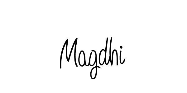 The best way (Angelique-Rose-font-FFP) to make a short signature is to pick only two or three words in your name. The name Magdhi include a total of six letters. For converting this name. Magdhi signature style 5 images and pictures png