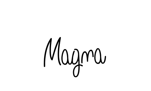 Here are the top 10 professional signature styles for the name Magna. These are the best autograph styles you can use for your name. Magna signature style 5 images and pictures png