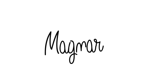 Magnar stylish signature style. Best Handwritten Sign (Angelique-Rose-font-FFP) for my name. Handwritten Signature Collection Ideas for my name Magnar. Magnar signature style 5 images and pictures png