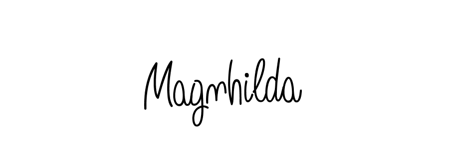 Make a beautiful signature design for name Magnhilda. Use this online signature maker to create a handwritten signature for free. Magnhilda signature style 5 images and pictures png