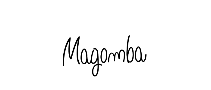 Make a beautiful signature design for name Magomba. Use this online signature maker to create a handwritten signature for free. Magomba signature style 5 images and pictures png