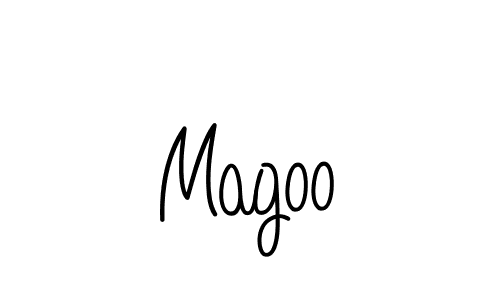 Also we have Magoo name is the best signature style. Create professional handwritten signature collection using Angelique-Rose-font-FFP autograph style. Magoo signature style 5 images and pictures png