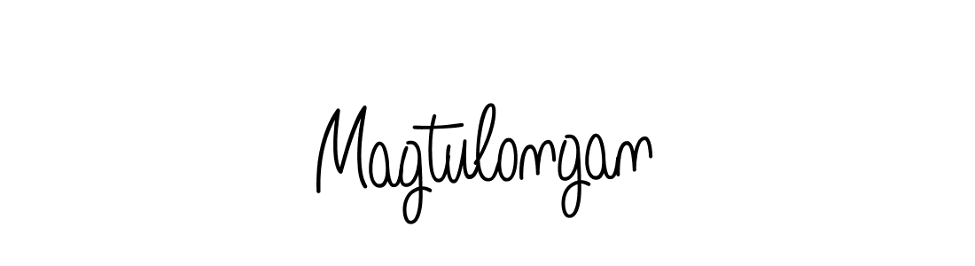 Make a short Magtulongan signature style. Manage your documents anywhere anytime using Angelique-Rose-font-FFP. Create and add eSignatures, submit forms, share and send files easily. Magtulongan signature style 5 images and pictures png