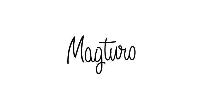 Also we have Magturo name is the best signature style. Create professional handwritten signature collection using Angelique-Rose-font-FFP autograph style. Magturo signature style 5 images and pictures png