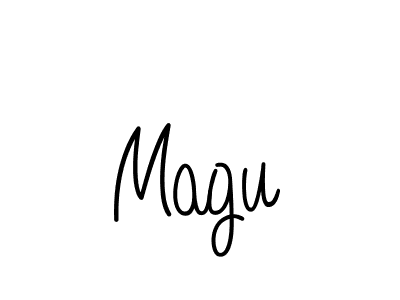 Also we have Magu name is the best signature style. Create professional handwritten signature collection using Angelique-Rose-font-FFP autograph style. Magu signature style 5 images and pictures png