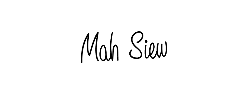 Make a beautiful signature design for name Mah Siew. Use this online signature maker to create a handwritten signature for free. Mah Siew signature style 5 images and pictures png