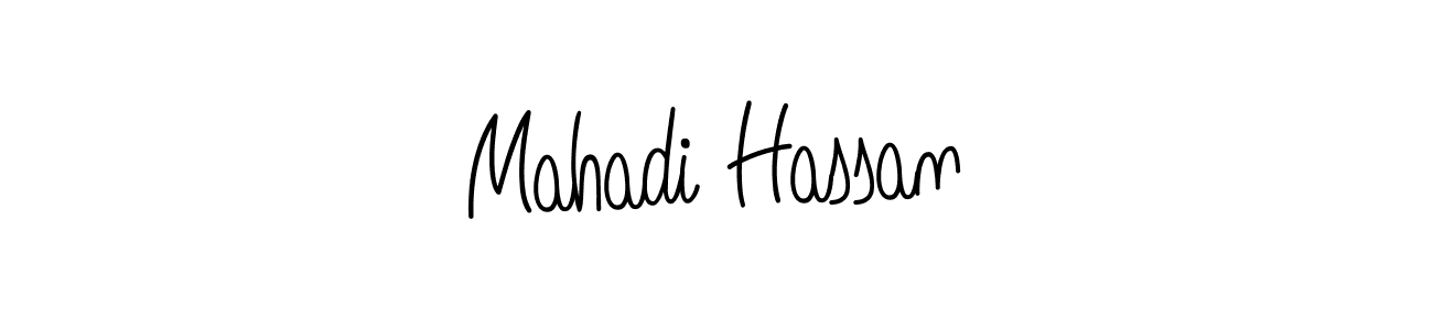 Angelique-Rose-font-FFP is a professional signature style that is perfect for those who want to add a touch of class to their signature. It is also a great choice for those who want to make their signature more unique. Get Mahadi Hassan name to fancy signature for free. Mahadi Hassan signature style 5 images and pictures png