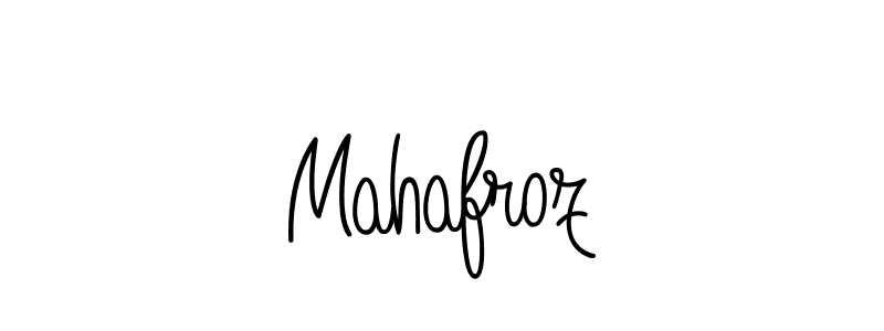 The best way (Angelique-Rose-font-FFP) to make a short signature is to pick only two or three words in your name. The name Mahafroz include a total of six letters. For converting this name. Mahafroz signature style 5 images and pictures png