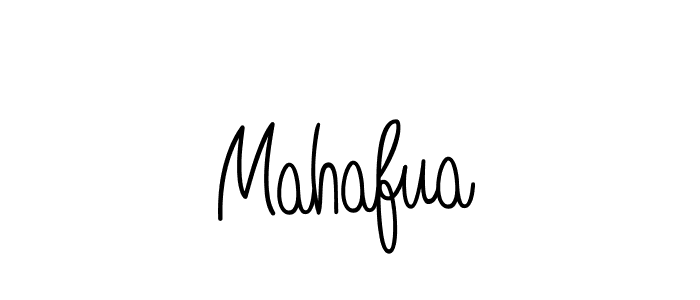 Mahafua stylish signature style. Best Handwritten Sign (Angelique-Rose-font-FFP) for my name. Handwritten Signature Collection Ideas for my name Mahafua. Mahafua signature style 5 images and pictures png